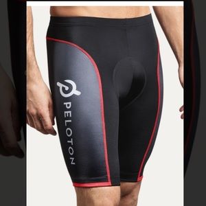 peloton men’s cycling shorts, can also fit women!